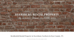 Desktop Screenshot of dyersburgrentalproperty.com